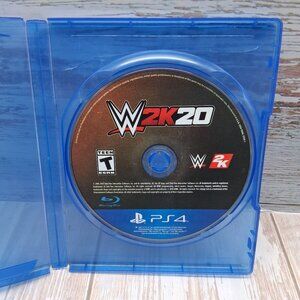WWE2K20 (Ps4 Game) Disc and Case only Rated T (teen)